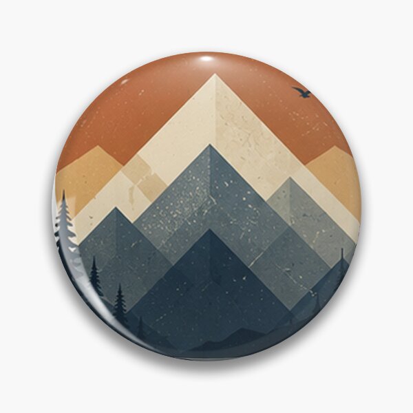 Item preview, mountain geometric designed and sold by deanrandym.