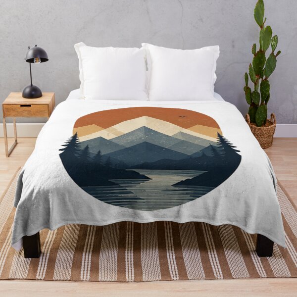 Item preview, mountain geometric designed and sold by deanrandym.