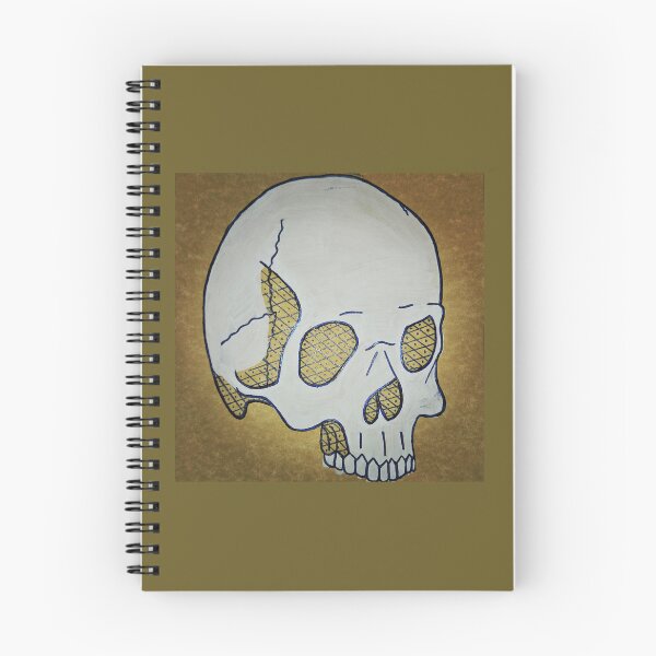 Item preview, Skull on parchment designed and sold by Wizard-of-Ogden.
