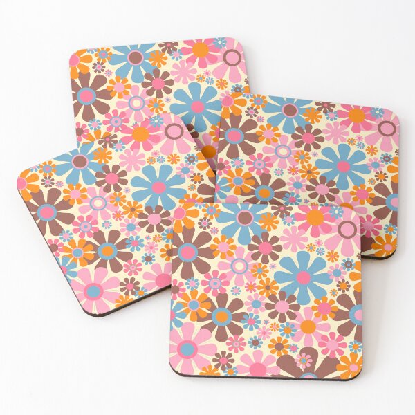 Item preview, Groovy Retro 60s 70s Floral Pattern designed and sold by kierkegaard.