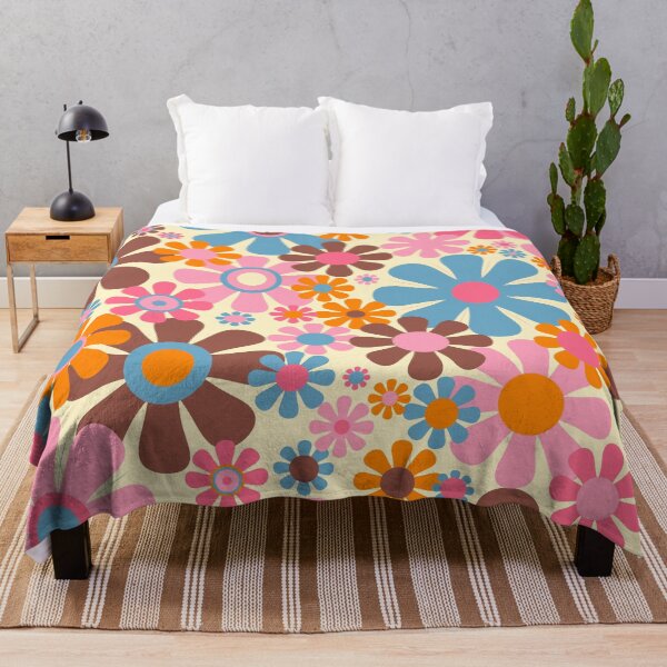 Item preview, Groovy Retro 60s 70s Floral Pattern designed and sold by kierkegaard.