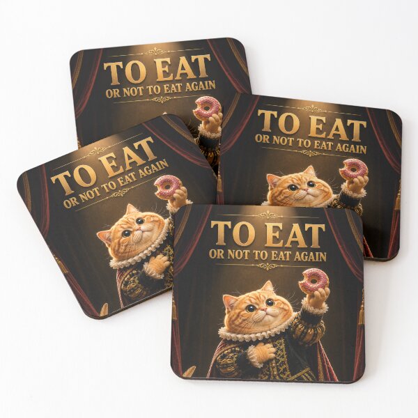 Item preview, Shakespaw To Eat Or Not To Eat Again Gingerboi Daydreamscape Art designed and sold by Mindworx21.