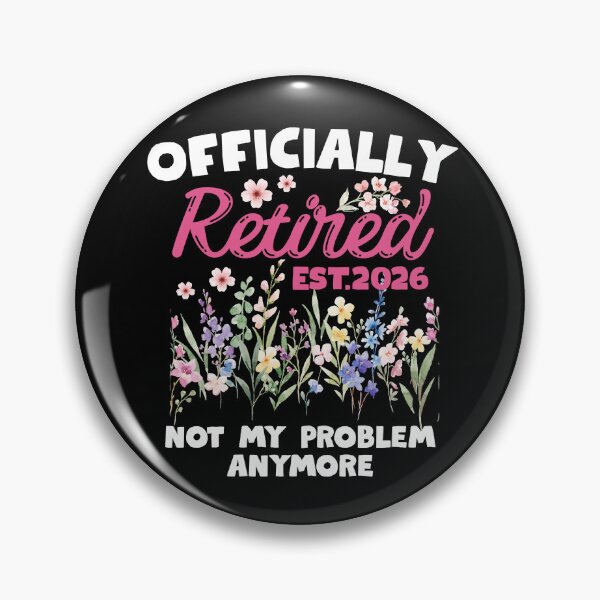 Item preview, Official Retired Est.2026 Not My Problem Anymore Floral designed and sold by thebest-2studio.