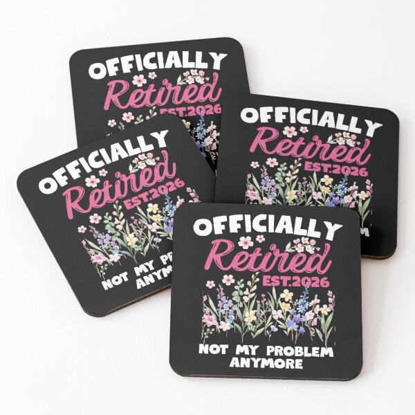 Item preview, Official Retired Est.2026 Not My Problem Anymore Floral designed and sold by thebest-2studio.