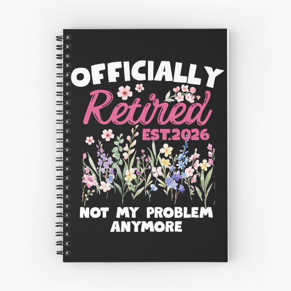 Item preview, Official Retired Est.2026 Not My Problem Anymore Floral designed and sold by thebest-2studio.