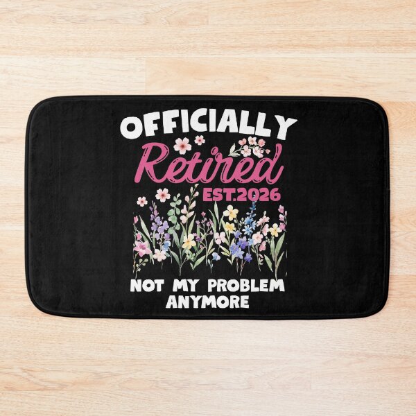 Item preview, Official Retired Est.2026 Not My Problem Anymore Floral designed and sold by thebest-2studio.