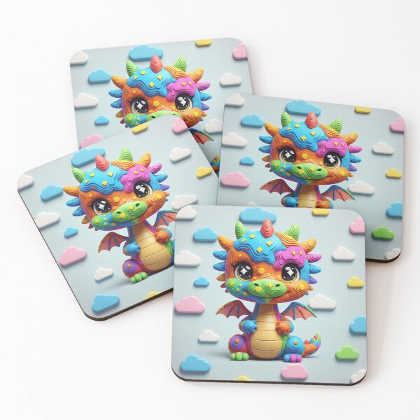 Item preview, 3D Pop Chibi Dragon Fire designed and sold by krazzyremo.