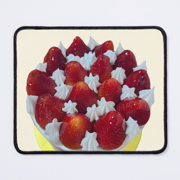 Item preview, Cute Sweet Strawberry Cake Dessert Photo designed and sold by Deep Descent.