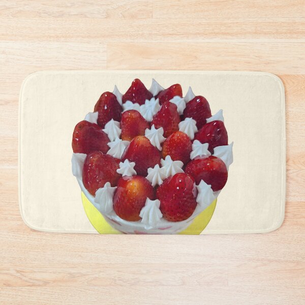 Item preview, Cute Sweet Strawberry Cake Dessert Photo designed and sold by Deep Descent.