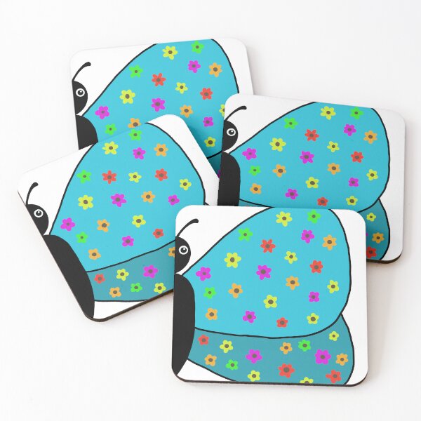 Item preview, Colourful flower butterfly designed and sold by LeisuretimeArt.