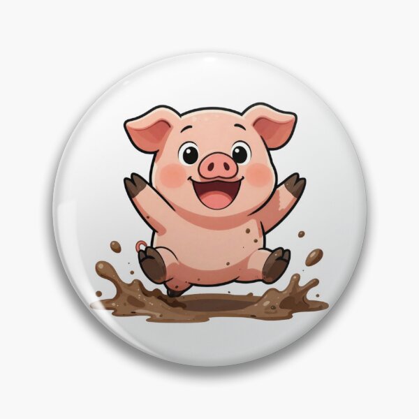 Item preview, Pig in mud designed and sold by PjSwiss.