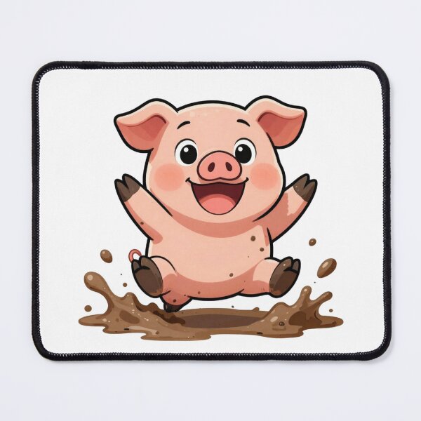 Item preview, Pig in mud designed and sold by PjSwiss.