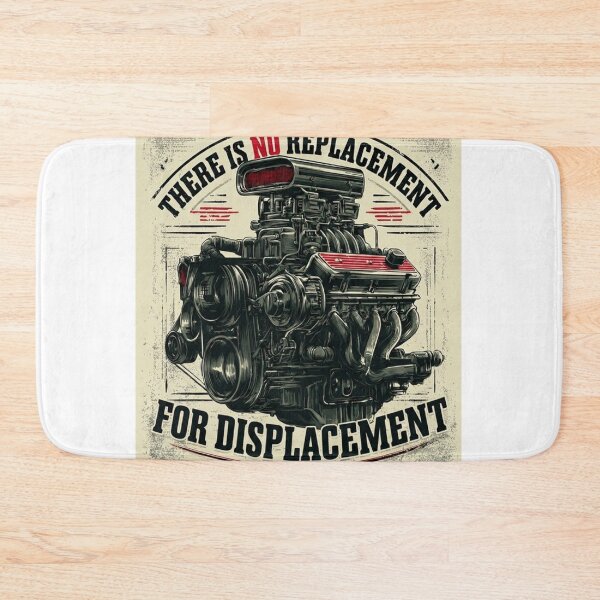 Item preview, No Replacement For Displacement V8 Print designed and sold by CosmicRockArt.