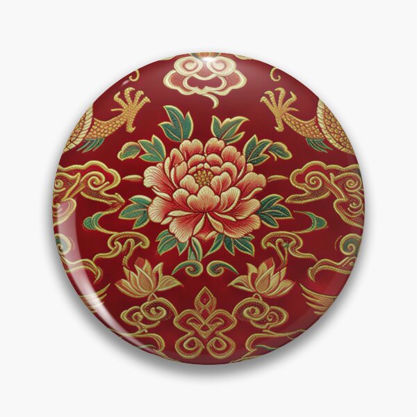 Item preview, Chinese Duan Satin Design designed and sold by FunFitsFactory.