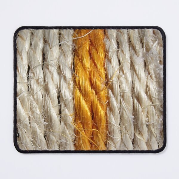 Item preview, Coiled Sisal Rope with Golden Strand designed and sold by 27Tammy27.