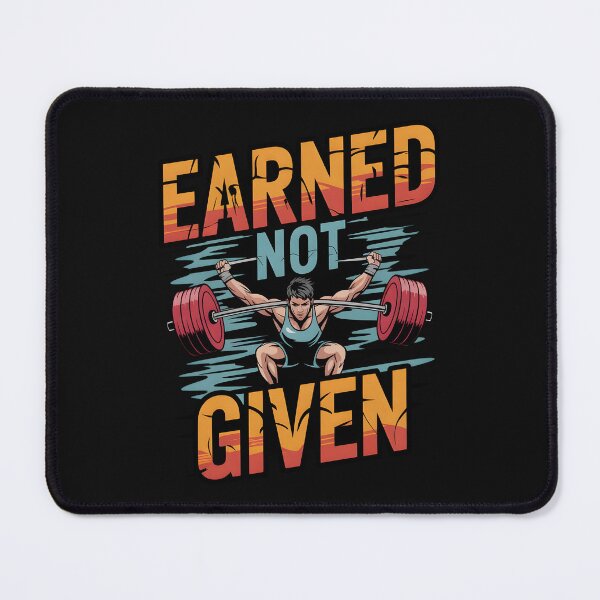 Item preview, Earned not given designed and sold by nimmitrends.