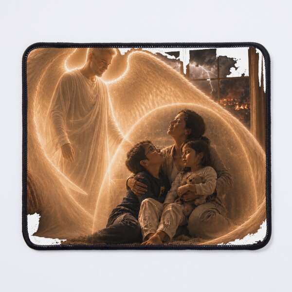 Item preview, Angelic Protection Amid the Storm designed and sold by Sci-fi-2901.