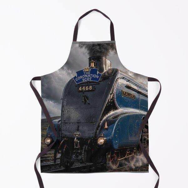 Item preview, Mallard No. 4468 – Father's Day Steam Locomotive Art designed and sold by ManJiangHong.