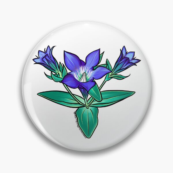 Item preview, Gay Pride Gentian designed and sold by AlanaReneArt.