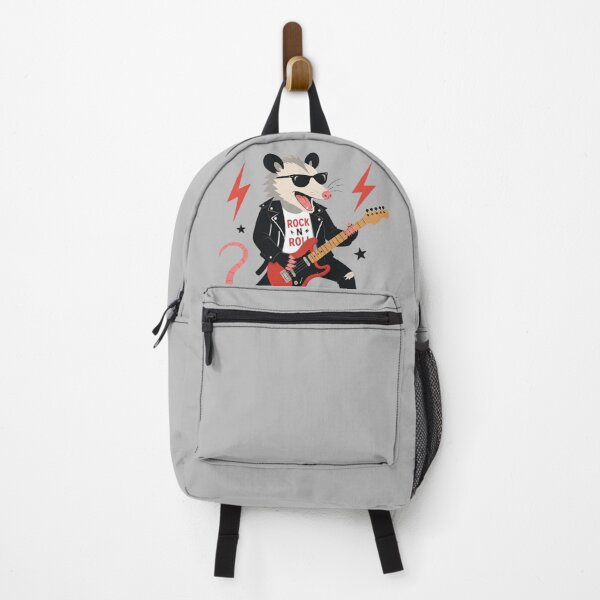 Item preview, Rockin’ Punk Possum Playing Electric Guitar – Cool Animal Rock Star Cartoon designed and sold by Cheonsa.