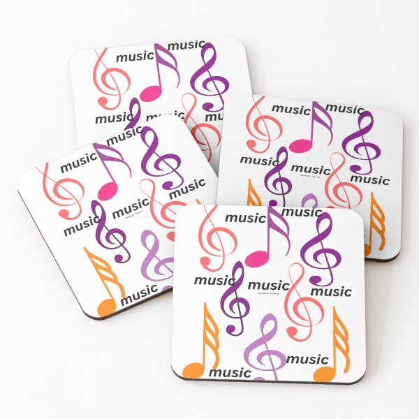 Item preview, Colorful Music Notes Pattern – Vibrant Artistic Music Design designed and sold by EdgeSphere.