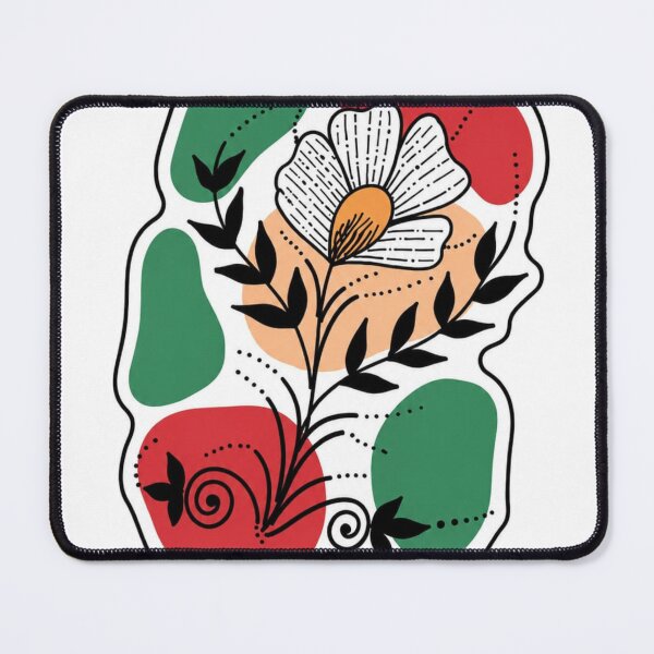 Item preview, Modern Abstract Floral Sticker designed and sold by Monishgoud.