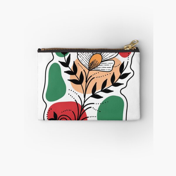 Item preview, Modern Abstract Floral Sticker designed and sold by Monishgoud.