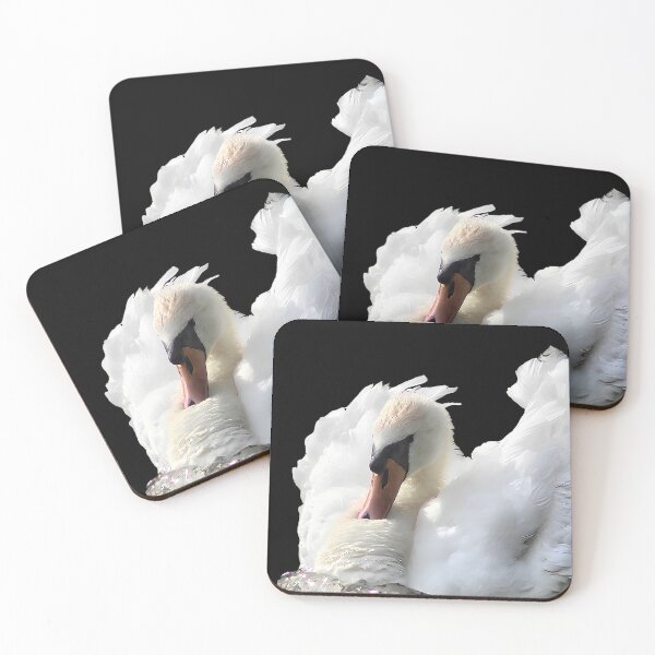 Item preview, Beautiful White Swan on Water Photography  designed and sold by Deep Descent.