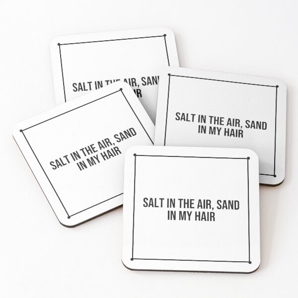Item preview, Salt In The Air, Sand In My Hair - Beach Mug designed and sold by QuirkThreadsCo.