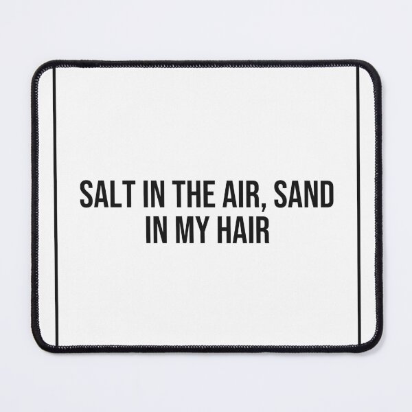 Item preview, Salt In The Air, Sand In My Hair - Beach Mug designed and sold by QuirkThreadsCo.