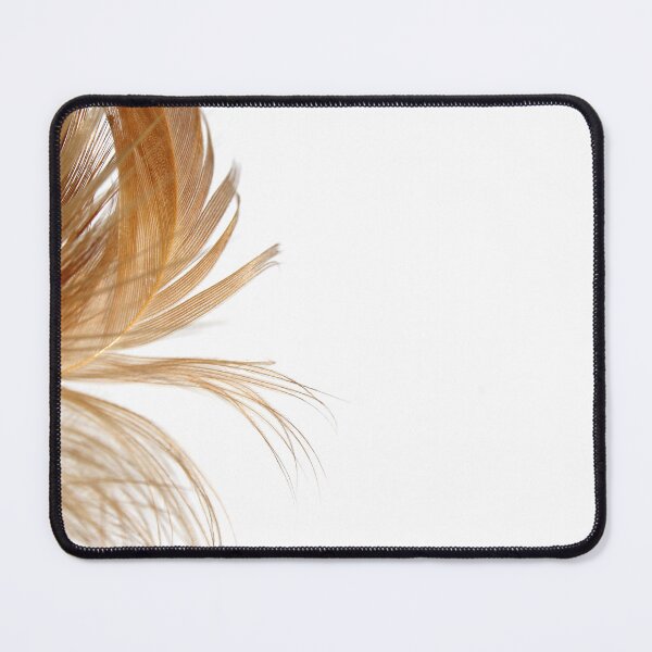 Item preview, Delicate Golden Brown Feather on White designed and sold by 27Tammy27.