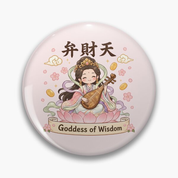 Item preview, Benzaiten - Japanese Goddess of Wisdom designed and sold by villa725.