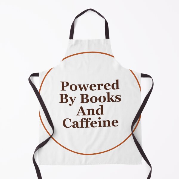 Item preview, Powered By Books And Caffeine - Book Lover T-Shirt designed and sold by QuirkThreadsCo.