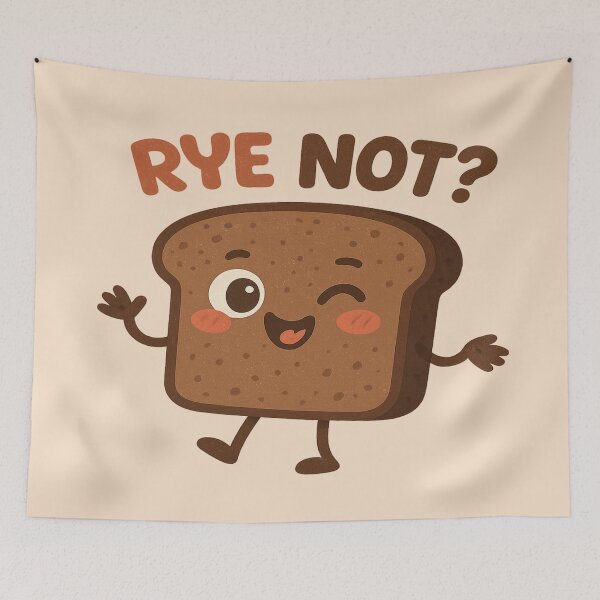 Item preview, Rye Not? – A Tasty Twist on Lithuanian Food Fun designed and sold by Globalcitytees.