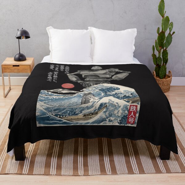 Item preview, Robot In Great Art Wave Style designed and sold by Orimakera.
