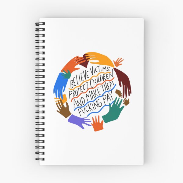 Item preview, Believe Victims Protect Children Typography Hands Art designed and sold by Thelovesomedove.