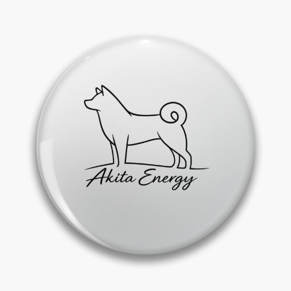 Item preview, Minimalist Akita Inu Line Art Akita Energy Dog Lover designed and sold by tineldesign.