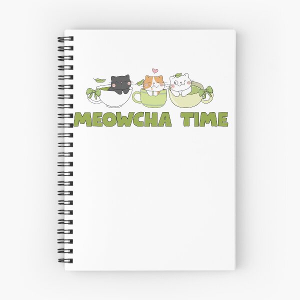 Item preview, Meowcha Time Kawaii Cat Matcha Lover designed and sold by thebest-2studio.