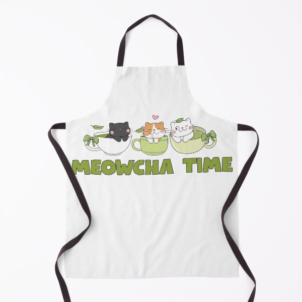 Item preview, Meowcha Time Kawaii Cat Matcha Lover designed and sold by thebest-2studio.
