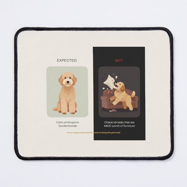 Item preview, Chaos Goldendoodle 1A designed and sold by HertzandCoconut.