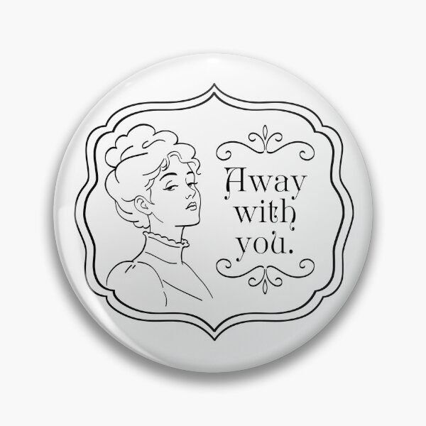 Item preview, Away With You - Sarcastic Introvert Humor designed and sold by Somethings Wicked.
