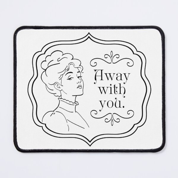 Item preview, Away With You - Sarcastic Introvert Humor designed and sold by Somethings Wicked.