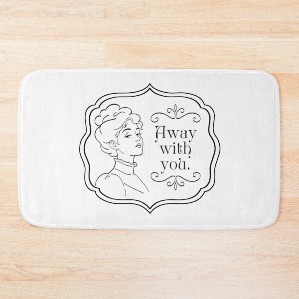 Item preview, Away With You - Sarcastic Introvert Humor designed and sold by Somethings Wicked.