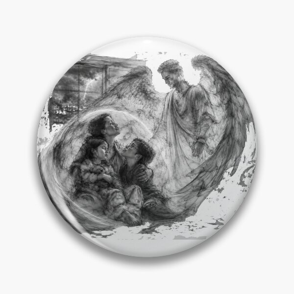 Item preview, Angelic Shelter Through the Storm, designed and sold by Sci-fi-2901.