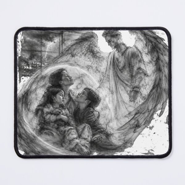 Item preview, Angelic Shelter Through the Storm, designed and sold by Sci-fi-2901.