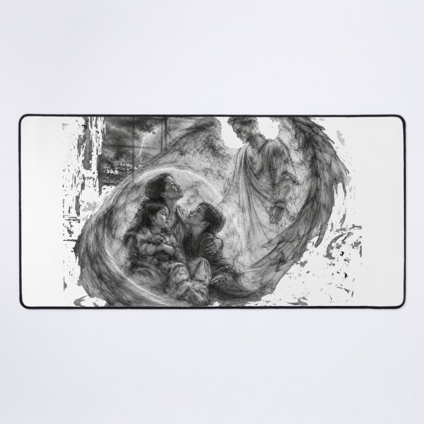 Item preview, Angelic Shelter Through the Storm, designed and sold by Sci-fi-2901.