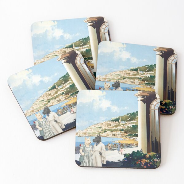 Item preview, Weston-super-Mare Vintage Travel Poster designed and sold by CJChronicles.