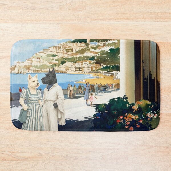 Item preview, Weston-super-Mare Vintage Travel Poster designed and sold by CJChronicles.