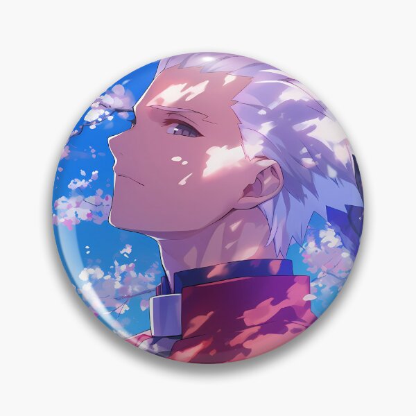 Item preview, Archer Fate Stay Night Cherry Blossom Profile Spring Calm designed and sold by earlobejerk.