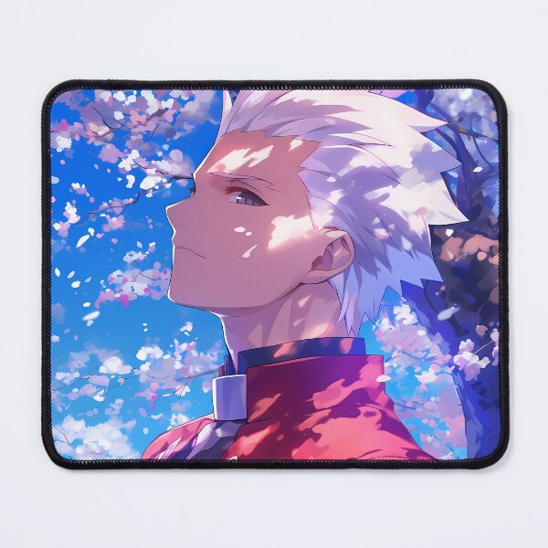Item preview, Archer Fate Stay Night Cherry Blossom Profile Spring Calm designed and sold by earlobejerk.
